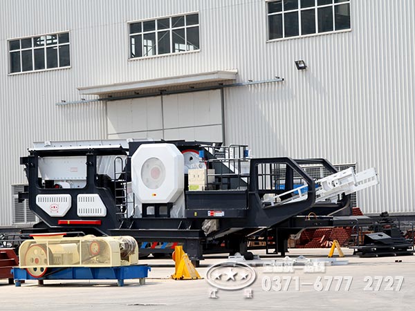 粗破轮胎式移动破碎站 粗破轮胎式移动破碎站