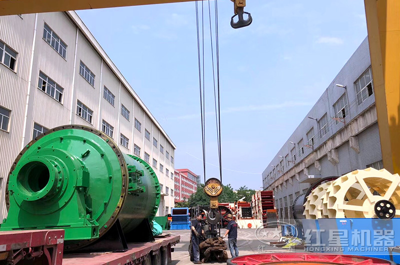 2.2*7.5m的球磨机厂家实拍 2.2*7.5m的球磨机厂家实拍