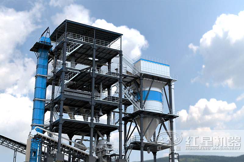 一体楼式制砂生产线 一体楼式制砂生产线