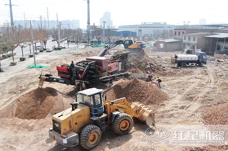 西安客户砖石处理厂图片 西安客户砖石处理厂图片