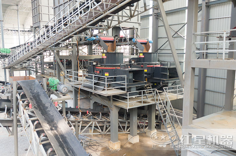 新型制砂机工作现场图片 新型制砂机工作现场图片