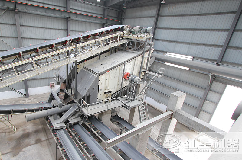 振动筛和输送机工作现场图片 振动筛和输送机工作现场图片