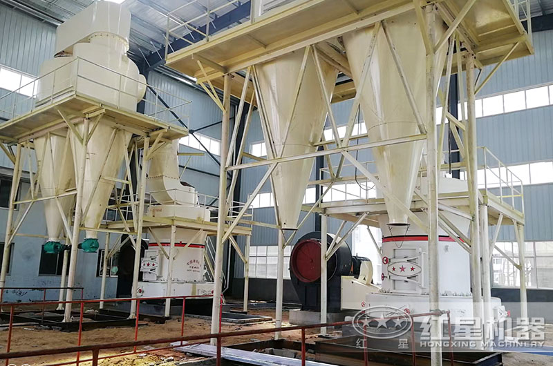 大型磨粉机工作现场实拍图 大型磨粉机工作现场实拍图