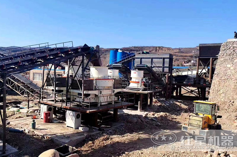 采石场生产线安装图片 采石场生产线安装图片