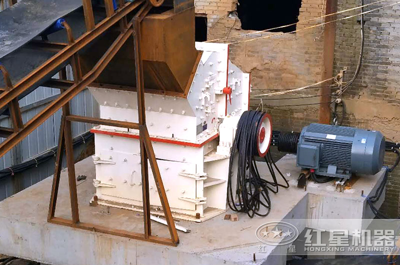 江苏客户细碎机工作现场图片 江苏客户细碎机工作现场图片