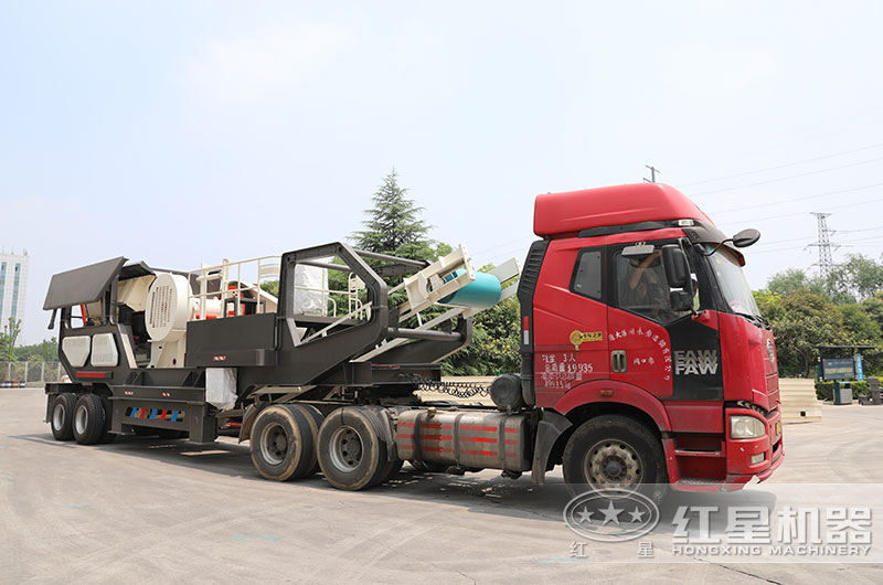 车载移动破碎机图片 车载移动破碎机图片