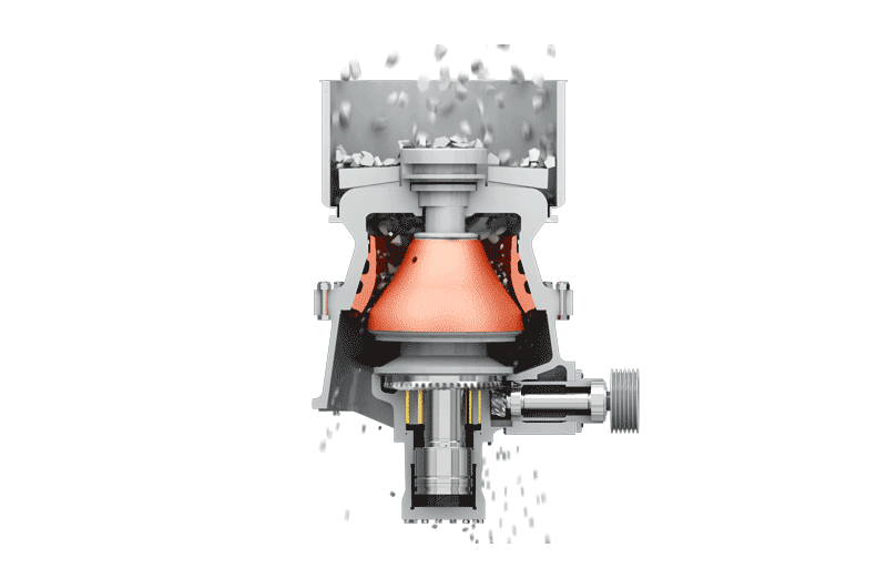 单缸液压圆锥破碎机工作原理 单缸液压圆锥破碎机工作原理