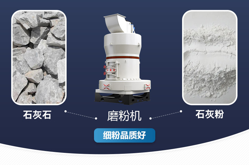 石灰粉加工前后对比图 石灰粉加工前后对比图