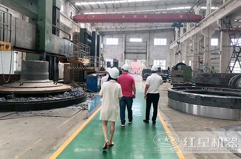 客户到车间考察设备 客户到车间考察设备