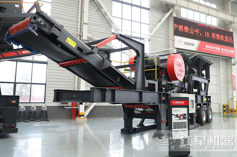 颚式移动破碎站图片 颚式移动破碎站图片