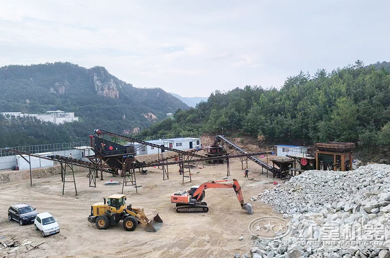 时产600吨石子生产线 时产600吨石子生产线