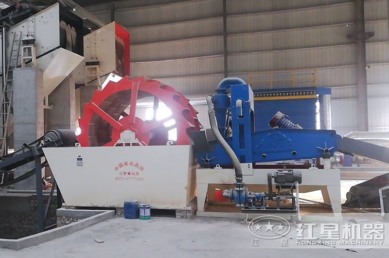 环保型洗砂生产线 环保型洗砂生产线