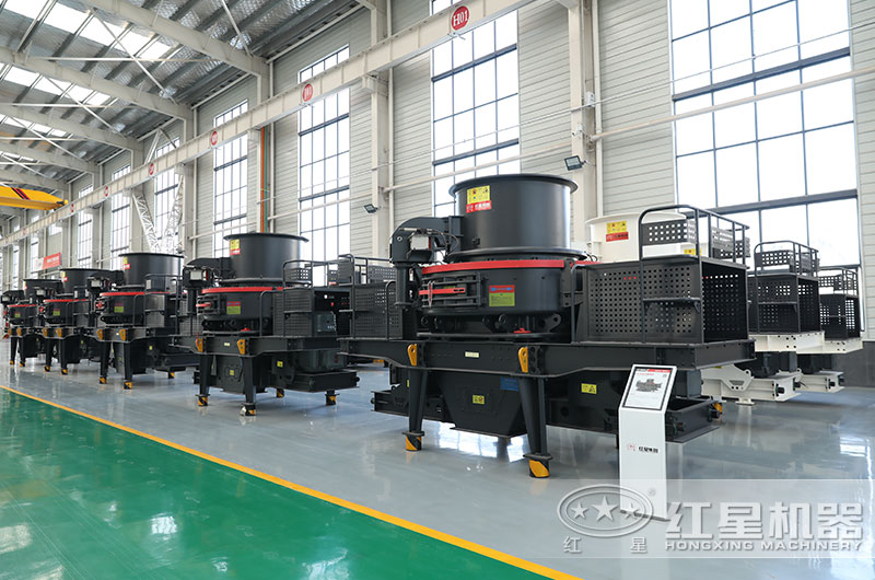 河卵石制砂设备实拍图 河卵石制砂设备实拍图