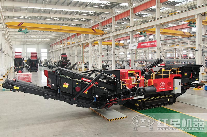 履带式移动破碎车图片,制造车间 履带式移动破碎车图片,制造车间